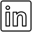 LinkedIn icon from https://www.flaticon.com/